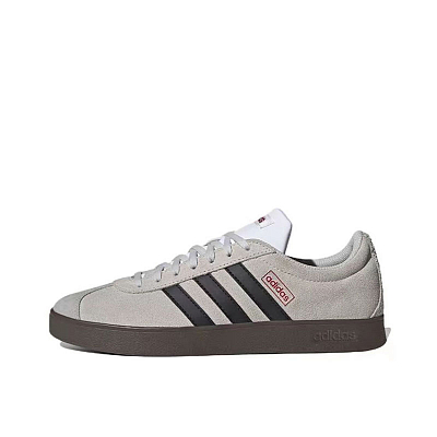 Adidas Neo VL Court 2.0 Wing To Wing Slip Resistant Low Top Skateboard Shoes Unisex Red