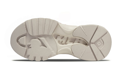 MLB Big Ball Chunky Wedding Shoes Box Low Top Chunky Sneakers Women's White