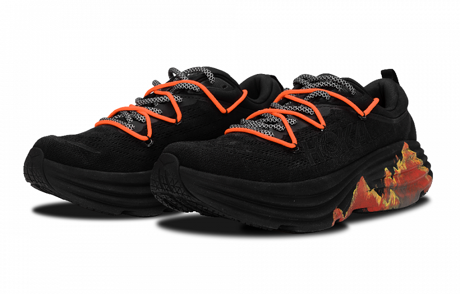 HOKA ONE ONE Bondi 8 Running Shoes Men Low Top Orange Yellow купить в интернет-магазине Yoocart с быстрой доставкой по России.