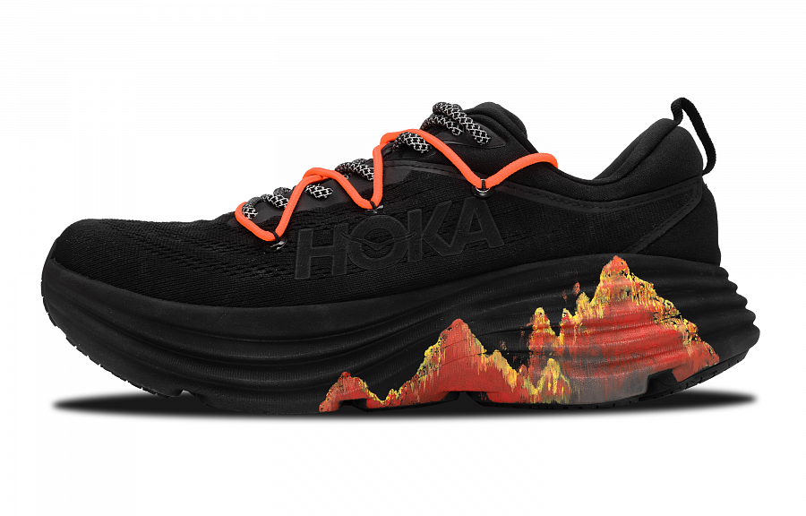 HOKA ONE ONE Bondi 8 Running Shoes Men Low Top Orange Yellow купить в интернет-магазине Yoocart с быстрой доставкой по России.