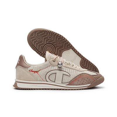 Champion Low Top Running Shoes Women's Linen Brown