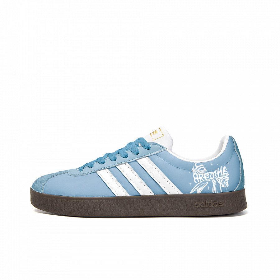 Adidas Neo VL Court 2.0 Wear-Resistant Low-Top Skateboard Shoes Unisex Blue купить в интернет-магазине Yoocart с быстрой доставкой по России.