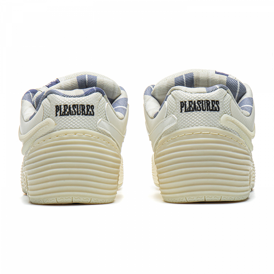 LiNing Abrasion Resistant Slip Resistant Low Top Skateboard Shoes Unisex Ecru