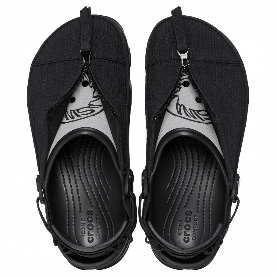 Cassina x Crocs All Terrain Clog Low Top Casual Shoes Unisex Black купить в интернет-магазине Yoocart с быстрой доставкой по России.