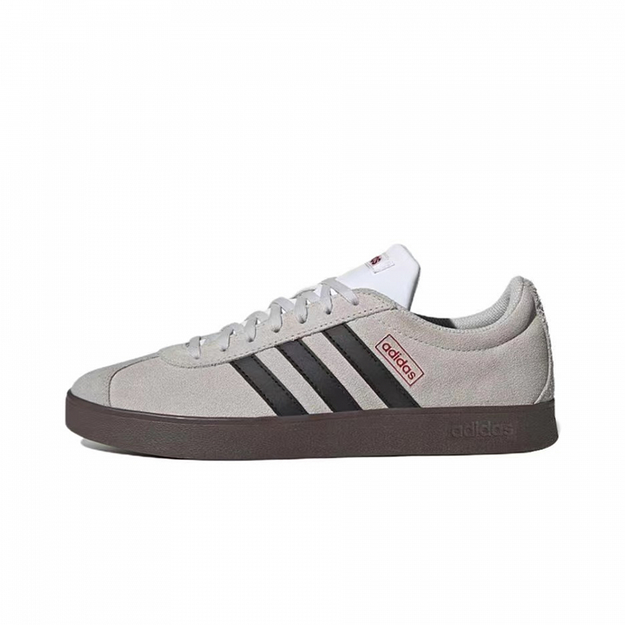 Adidas Neo VL Court Lifestyle Slip Resistant Abrasion Resistant Low top Skateboard Shoes Unisex White Purple купить в интернет-магазине Yoocart с быстрой доставкой по России.