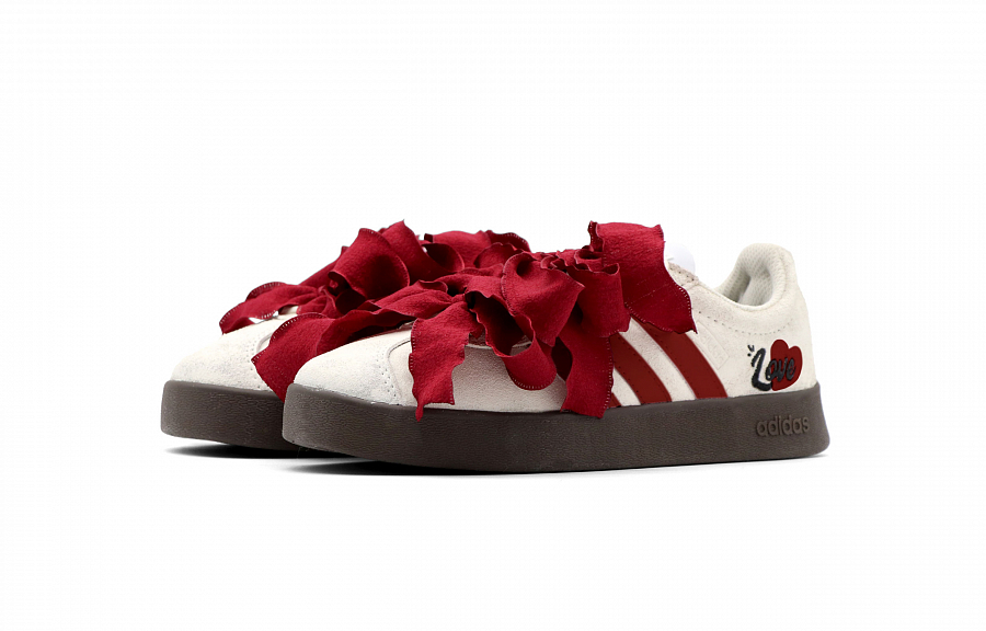 Adidas Neo VL Court Lifestyle Oath Anti Slip Wear Resistant Low Top Skateboard Shoes Unisex Red White купить в интернет-магазине Yoocart с быстрой доставкой по России.