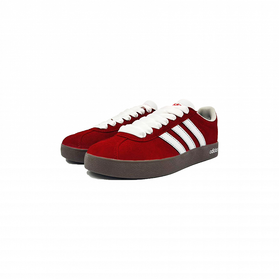Adidas Neo VL Court Lifestyle Skateboard Shoes Unisex Low Top Red/White купить в интернет-магазине Yoocart с быстрой доставкой по России.