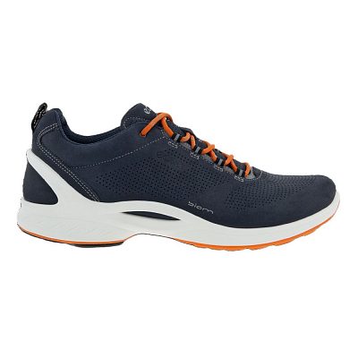 Ecco Biom Fjuel Abrasion Resistant Low Top Casual Shoes Men's Blue