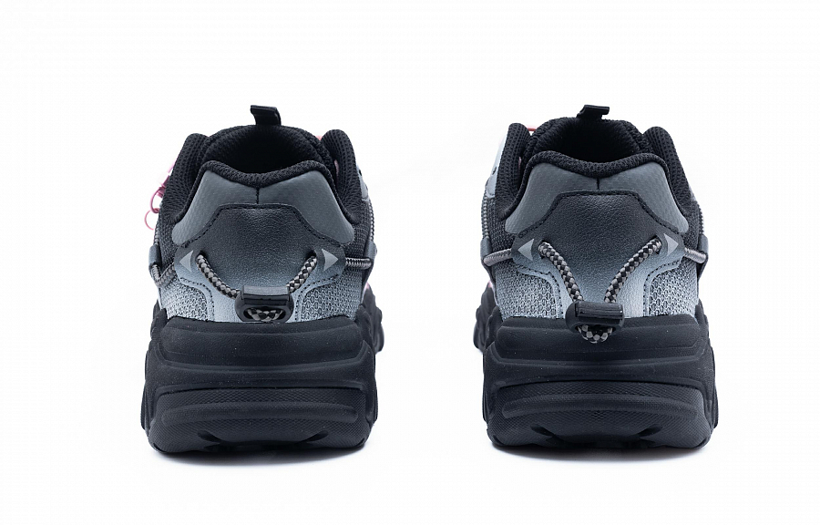 FILA Running Pink Flame Sweetheart Anti Slip Wear Resistant Low Top Casual Shoes Unisex Black Pink купить в интернет-магазине Yoocart с быстрой доставкой по России.