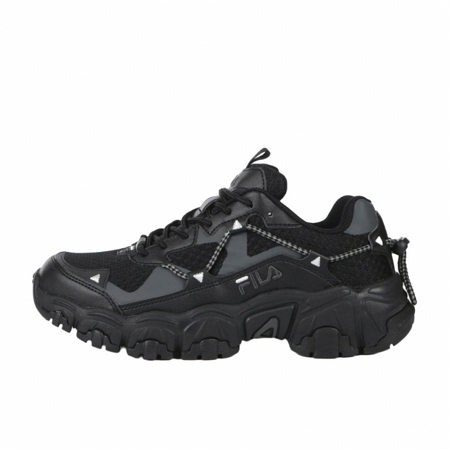 FILA Running Pink Flame Sweetheart Anti Slip Wear Resistant Low Top Casual Shoes Unisex Black Pink купить в интернет-магазине Yoocart с быстрой доставкой по России.