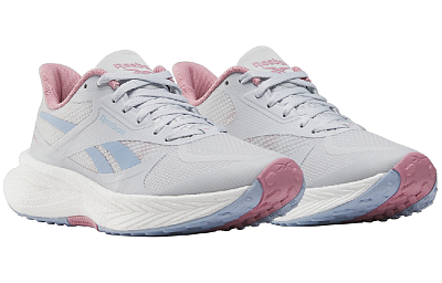 Reebok Anti Slip Wear Resistant Low Top Running Shoes Women's Gray Blue