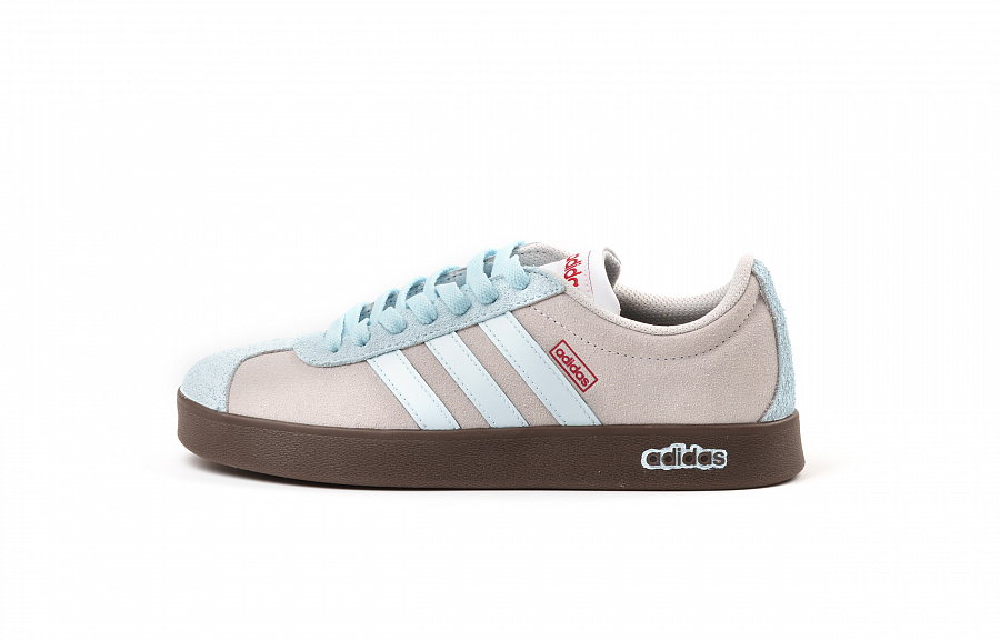Adidas Neo VL Court Lifestyle Slip Resistant Low Top Skateboard Shoes Unisex Gray Blue купить в интернет-магазине Yoocart с быстрой доставкой по России.