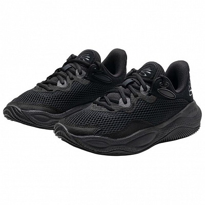 Under Armour Curry Splash 24 Durable Breathable Low-Top Basketball Shoes Unisex Black