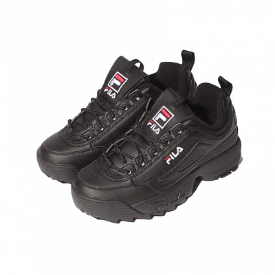 FILA Disruptor 2 Low Top Casual Shoes Unisex Black