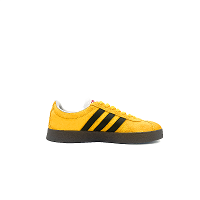Adidas Neo VL Court 2.0 Yellow Maple Leaves Anti Slip Wear Resistant Low Top German Army Trainers Unisex Yellow
