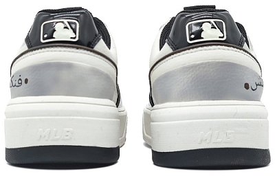 MLB Chunky Liner Skateboard Shoes Unisex Low Top Silver