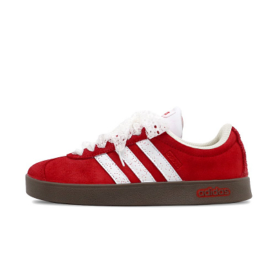 Adidas Neo VL Court 2.0 Low Top Skateboard Shoes Unisex Red