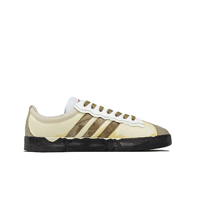 Adidas Neo VL Court 2.0 Lively Island, Honey Pot Anti Slip Wear Resistant Low Top Skateboard Shoes Unisex Brown Yellow