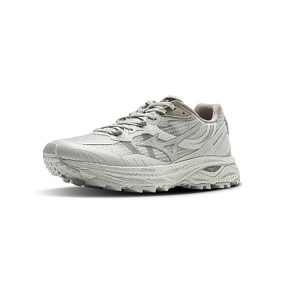 Mizuno Racer ADV Slip Resistant Low Top Running Shoes Unisex Dusty Gray