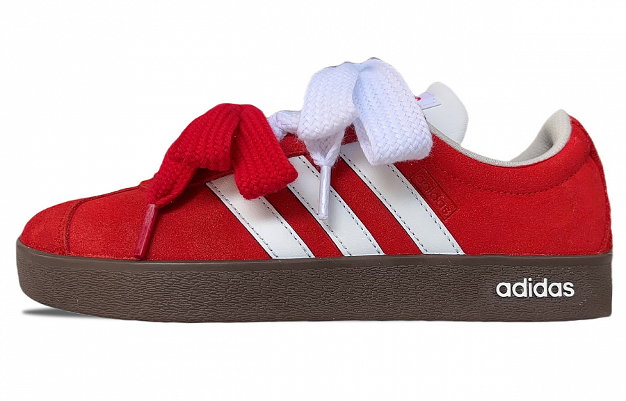 Adidas Neo VL Court Lifestyle Slip Resistant, Abrasion Resistant, Lightweight Low Top Skateboard Shoes Unisex Red купить в интернет-магазине Yoocart с быстрой доставкой по России.