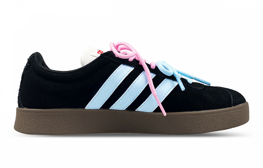 Adidas Neo Vl Court Classic Low-Top Skateboard Shoes Unisex Black Blue Pink купить в интернет-магазине Yoocart с быстрой доставкой по России.