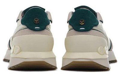 LI-NING 1990 Low-Top Running Shoes Men's Light Antique Yellow Green