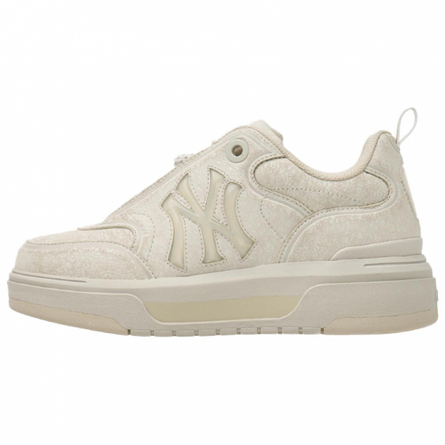 MLB Chunky Liner Low-Top Casual Shoes Unisex Beige Yellow