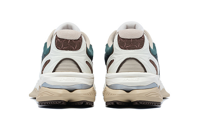 LI-NING 1990 Lava Anti-Slip Wear-Resistant Low-Top Sports Casual Shoes Men's Beige White Pine Jasper