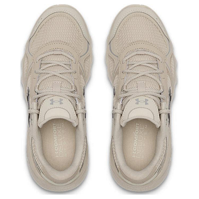 Under Armour Charged Vantage Lux 2 Anti Slip Wear Resistant Low Top Casual Shoes Women's Beige Brown