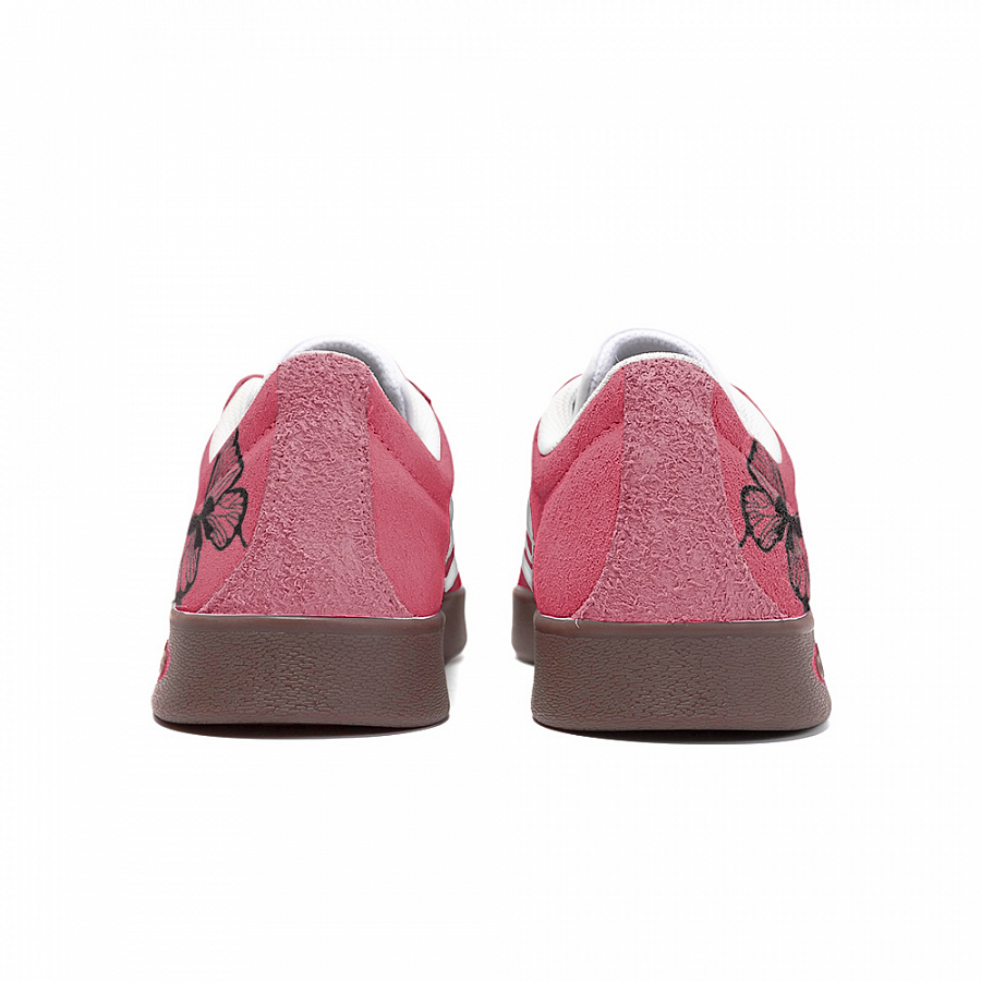 Adidas Neo VL Court Lifestyle Anti Slip Wear Resistant Low Top Skateboard Shoes Unisex Rose Red купить в интернет-магазине Yoocart с быстрой доставкой по России.