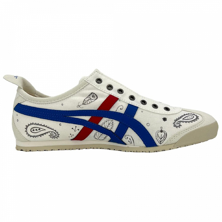 Onitsuka Tiger MEXICO 66 Casual Shoes Unisex Low Top White/Blue/Red купить в интернет-магазине Yoocart с быстрой доставкой по России.