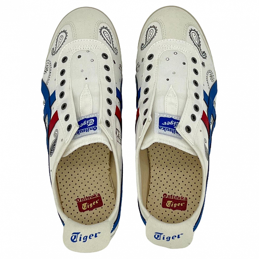 Onitsuka Tiger MEXICO 66 Casual Shoes Unisex Low Top White/Blue/Red купить в интернет-магазине Yoocart с быстрой доставкой по России.
