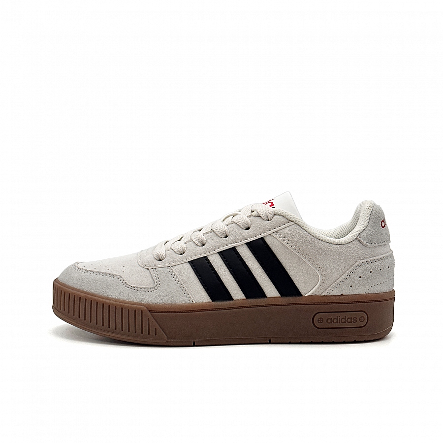 Adidas Neo D PAD Cotton White Gray Coconut Slip Resistant Low Top Skateboard Shoes Unisex Gray купить в интернет-магазине Yoocart с быстрой доставкой по России.