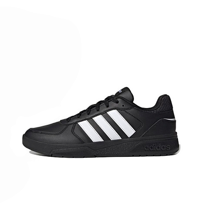 Adidas Neo Coneo Qt Mint Mambo Anti Slip Wear Resistant Low Top Skateboard Shoes Unisex Black Silver