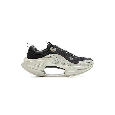 LiNing Jueying CRC 2.0 Anti-Slip And Wear-Resistant Height Increasing Low-Top Casual Shoes Men's Black White