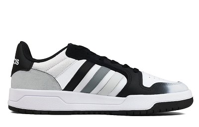 Adidas Neo Entrap Skateboard Shoes Unisex Low Top White/Black/Gray