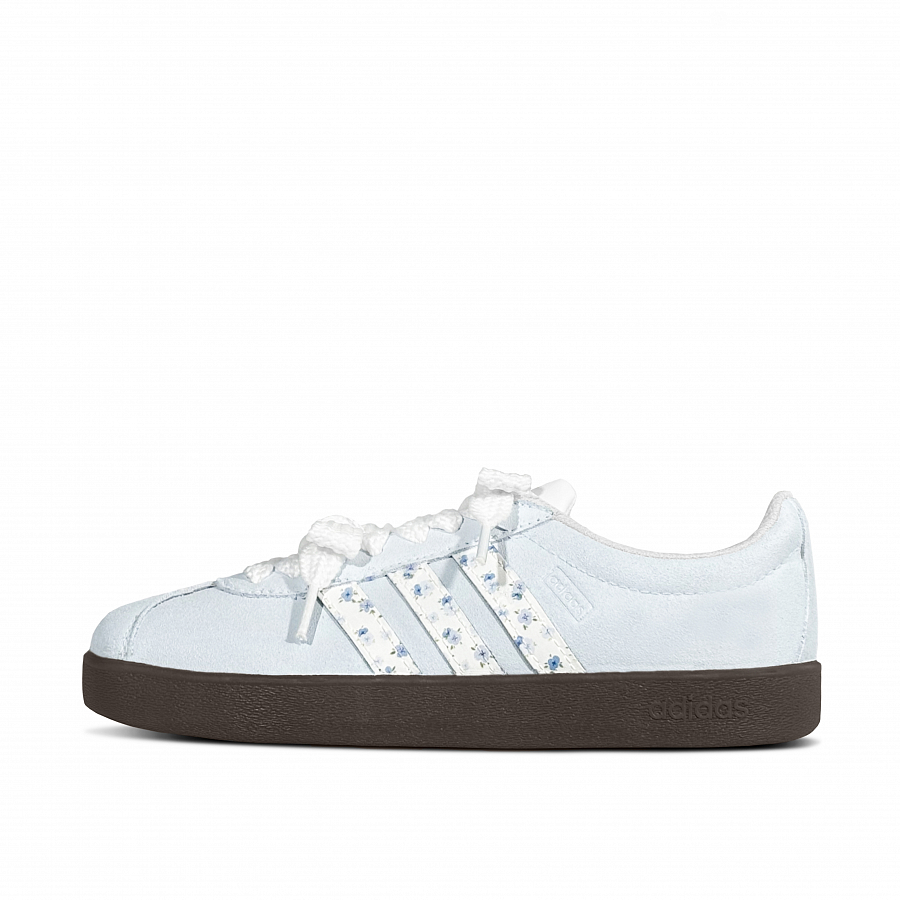 Adidas Neo VL Court 2.0 Lily Of The Valley Anti Slip Wear Resistant Low Top Skateboard Shoes Unisex Blue White купить в интернет-магазине Yoocart с быстрой доставкой по России.