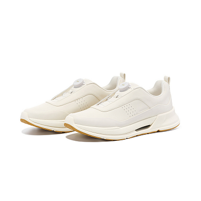 LI NING 1990 Du Xing Cushioning Wear Resistant Low Top Running Shoes Women's Ecru