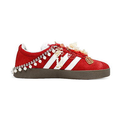 Adidas Neo VL Court Lifestyle A Dream Behind A Curtain Slip Resistant Low Top Skateboard Shoes Women's Red