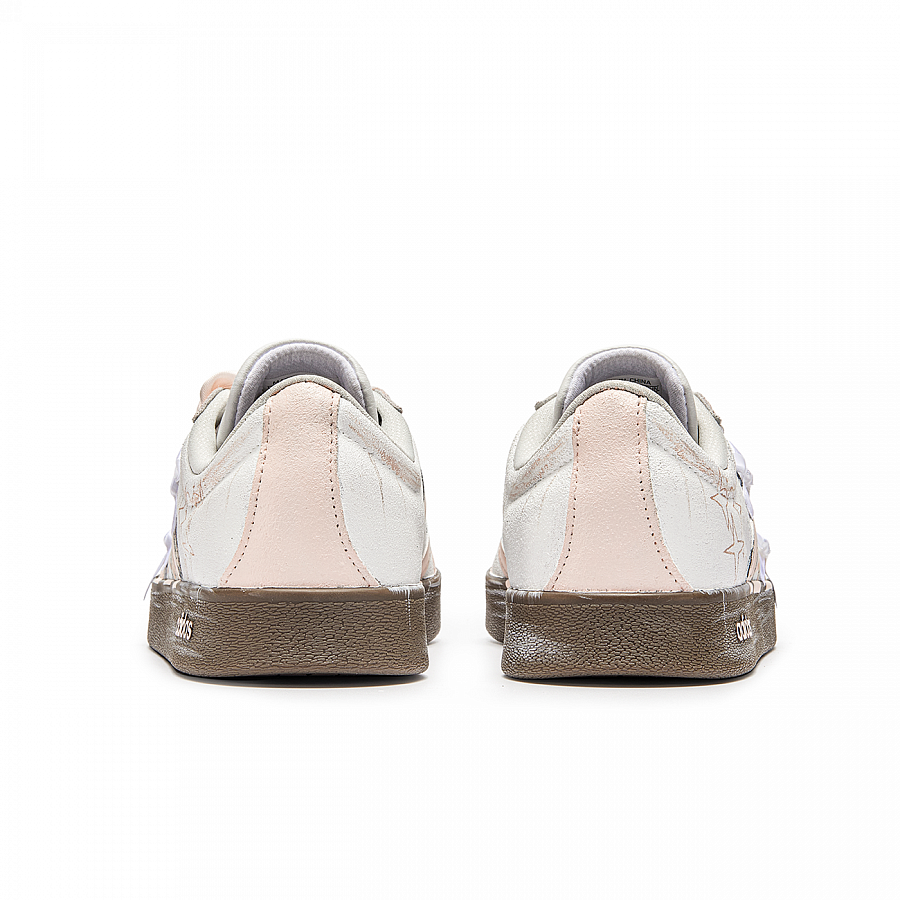 Adidas Neo VL Court 2.0 Da Vinci Custom, Lolita Anti Slip Wear Resistant Low Top Skateboard Shoes Unisex Pink Brown купить в интернет-магазине Yoocart с быстрой доставкой по России.