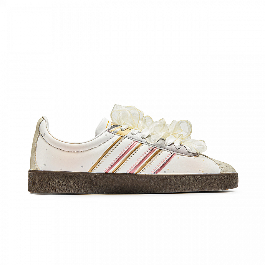Adidas Neo VL Court 2.0 Bear Star Anti Slip Wear Resistant Low Top Skateboard Shoes Unisex Yellow Brown купить в интернет-магазине Yoocart с быстрой доставкой по России.