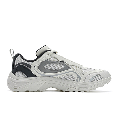 FILA FLUXION Sichuan Flow Shoes Abrasion Resistant, Breathable, Lightweight Low Top Casual Shoes Men's White