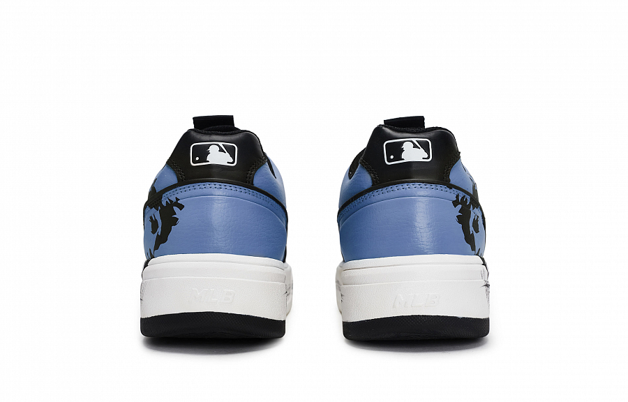 MLB Chunky Liner Skateboard Shoes Unisex Low Top Black/White/Blue