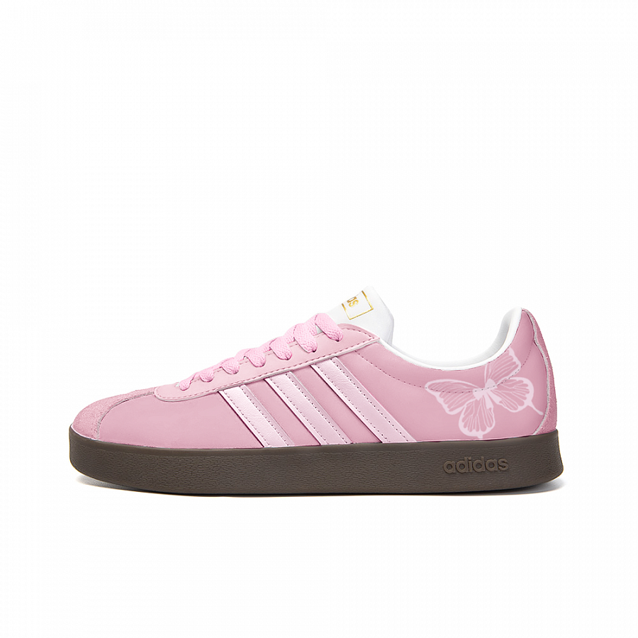Adidas Neo VL Court 2.0 Anti-Slip Wear-Resistant Low-Top Skateboard Shoes Unisex Pink купить в интернет-магазине Yoocart с быстрой доставкой по России.