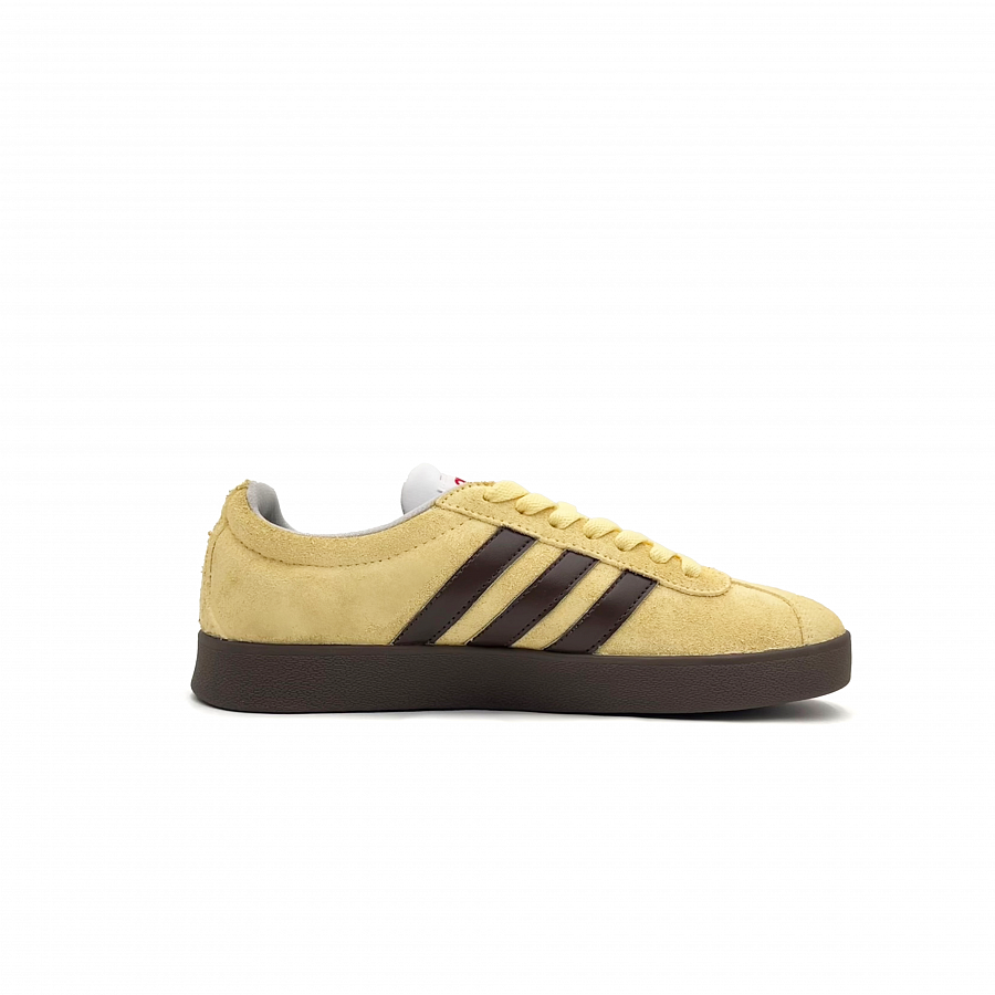 Adidas Neo VL Court Lifestyle Anti Slip Wear Resistant Low Top Skateboard Shoes Unisex Yellow Brown купить в интернет-магазине Yoocart с быстрой доставкой по России.