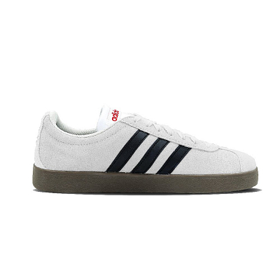 Adidas Neo VL Court 2.0 Water-Resistant Cushioning Low-Top Skateboard Shoes Unisex Gray White