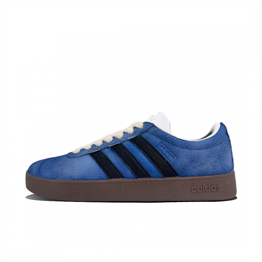 Adidas Neo VL Court Lifestyle Slip Resistant Low Top Skateboard Shoes Unisex Blue Black купить в интернет-магазине Yoocart с быстрой доставкой по России.