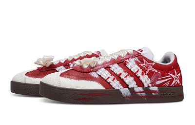 Adidas Neo VL Court 2.0 Wear resistant And Lightweight Low Top Skateboard Shoes Unisex Scarlet