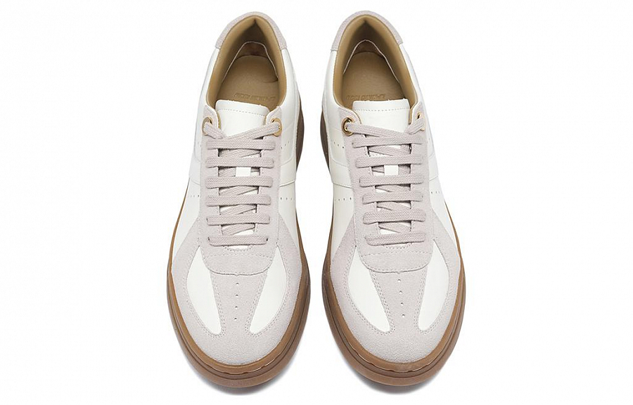 LI NING 1990 Zhengrong Anti Slip And Wear Resistant Lightweight Low Top Skateboard Shoes Women's White Gray