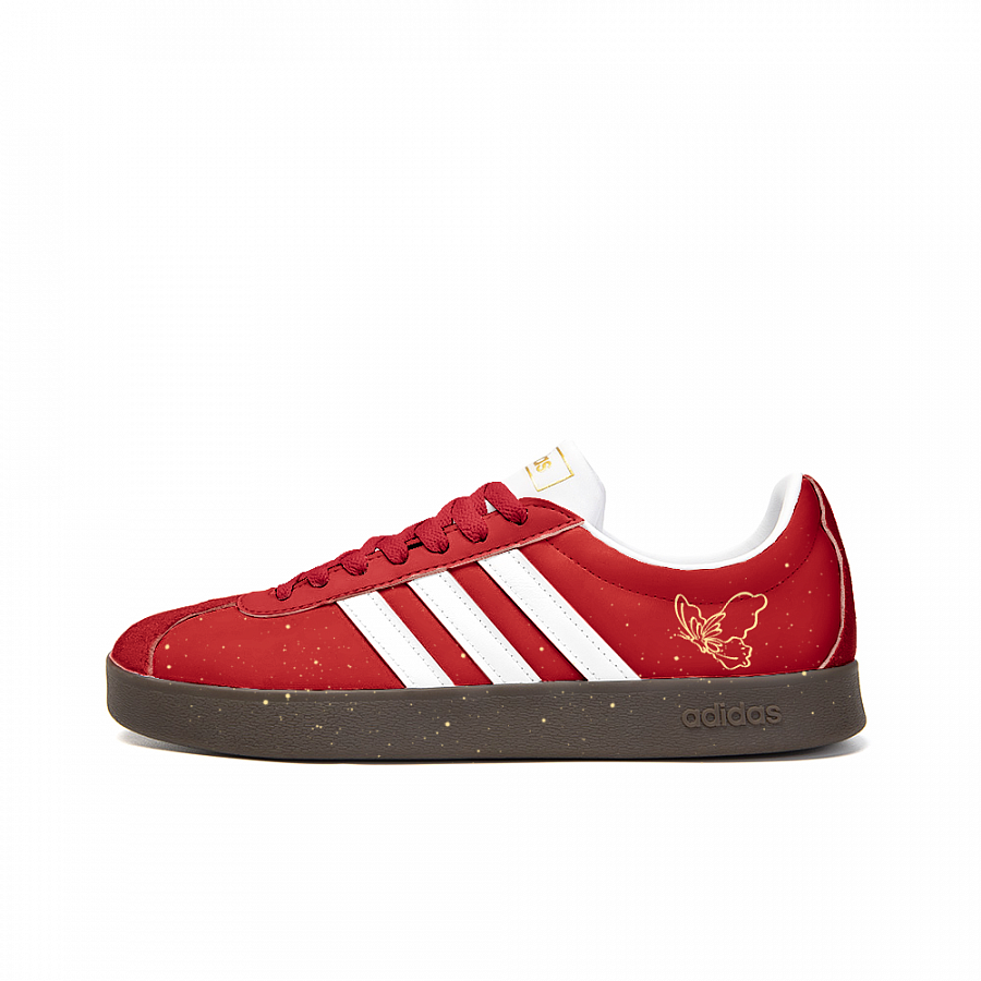 Adidas Neo VL Court 2.0 Anti Slip Wear Resistant Low Top Skateboard Shoes Unisex Red White купить в интернет-магазине Yoocart с быстрой доставкой по России.